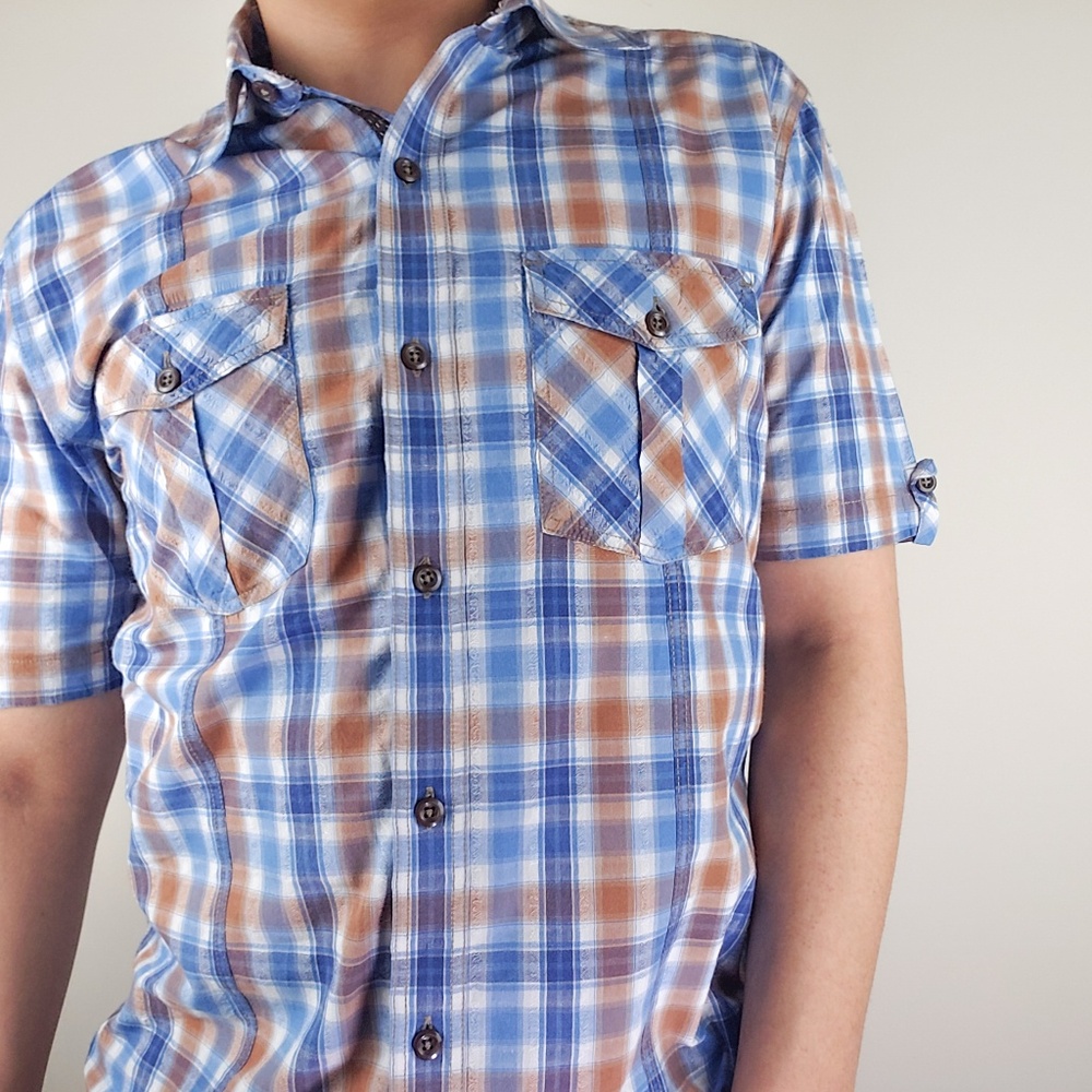 Johnston & Murphy Slim Fit Western Button Shirt
